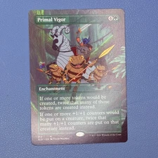 Primal Vigor Secret Lair Drop MTG Near Mint