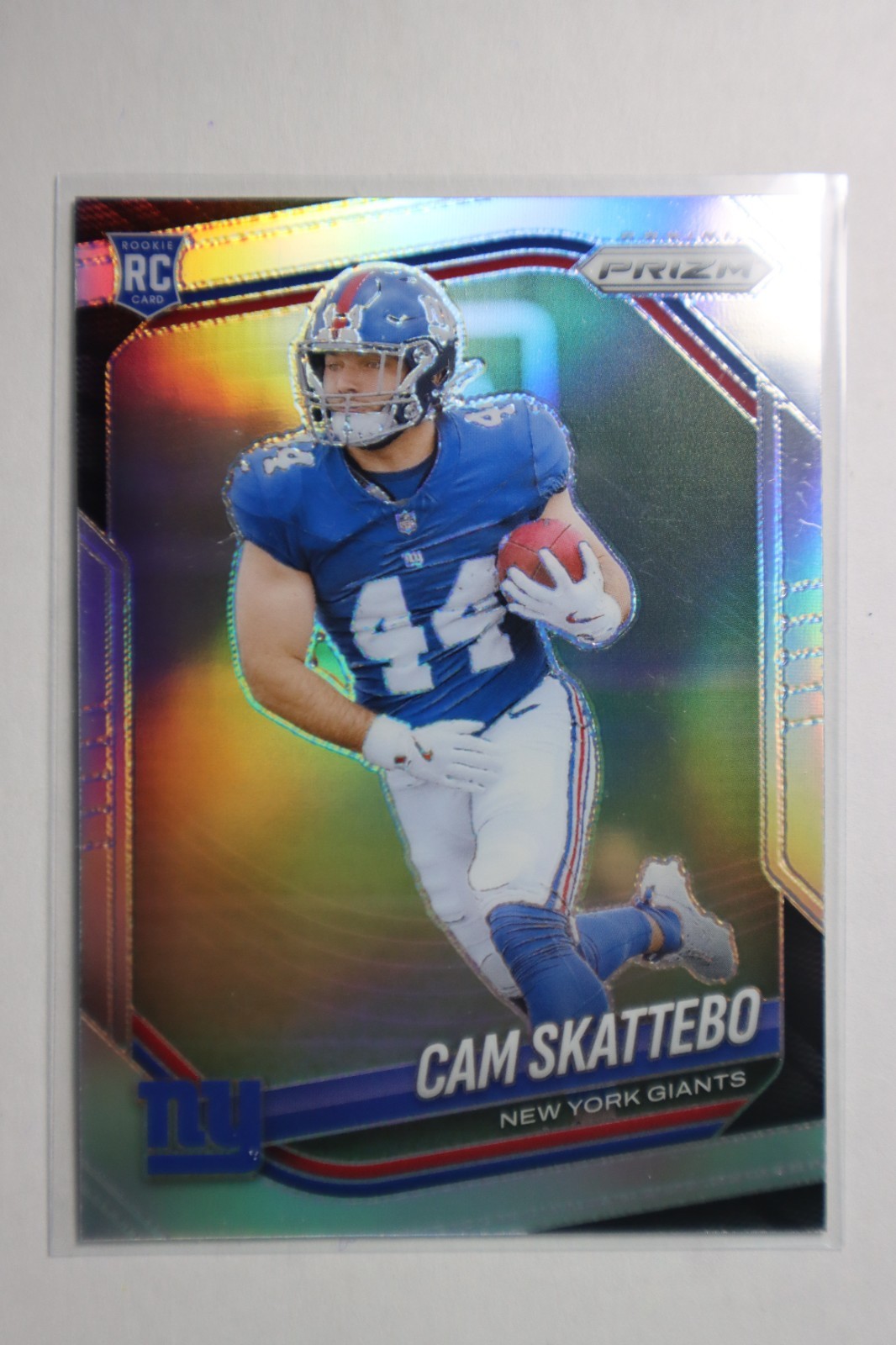 2025 Panini Cam Skattebo #363 Silver Prizm RC