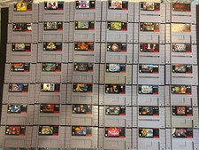 SNES games. You Pick.  3 Ninjas Final Fight Mario All Stars Final Fantasy Mortal