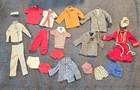 Vintage 1960s Barbie Ken Clothes Lot Air Force Arabian Knight More