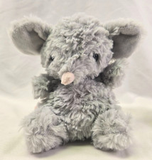 Jellycat YUMMY MOUSE Soft Plush Toy Grey Pink Nose and Tail - NWT