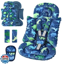 TANOFAR Car Seat Head Support Baby - Infant Car Seat Insert for Newborn Girls