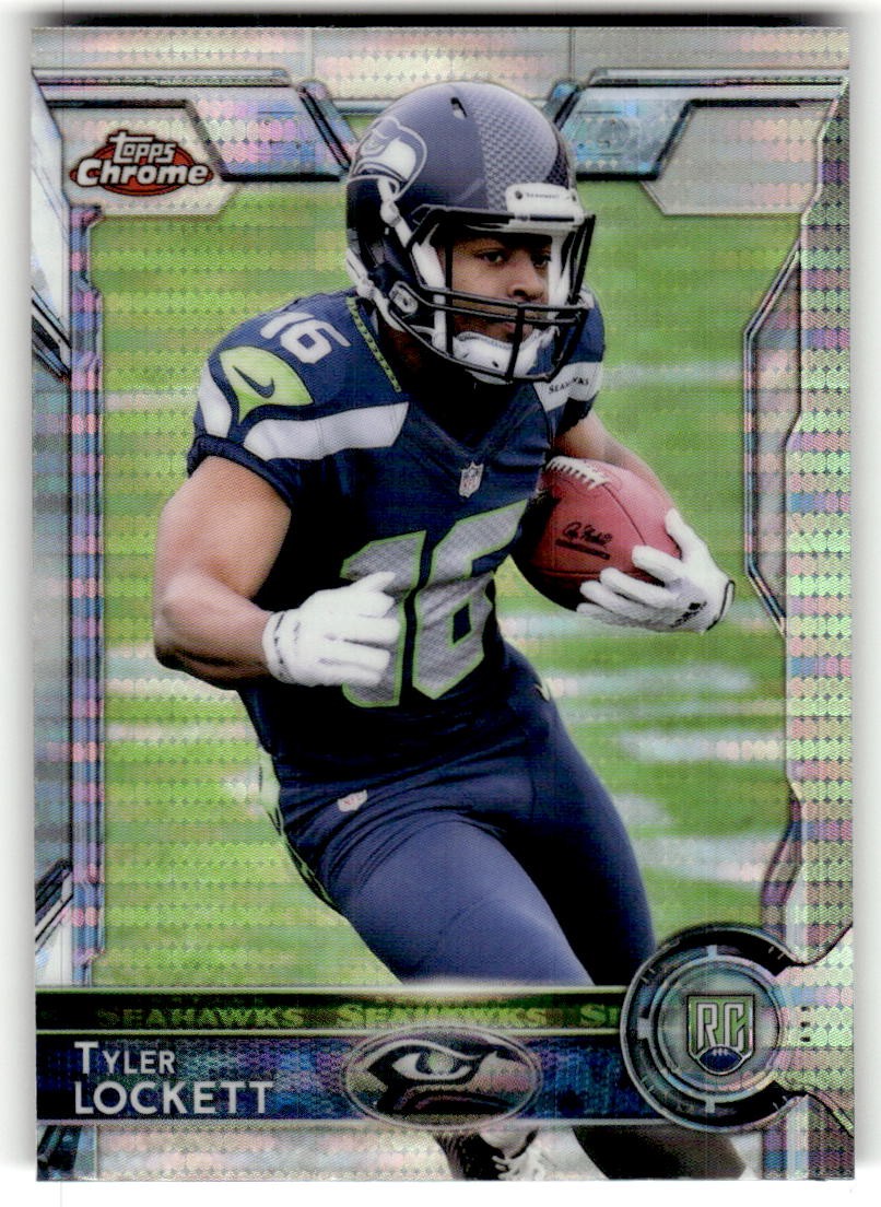 2015 Topps Chrome Tyler Lockett Pulsar Refractor Rookie #178