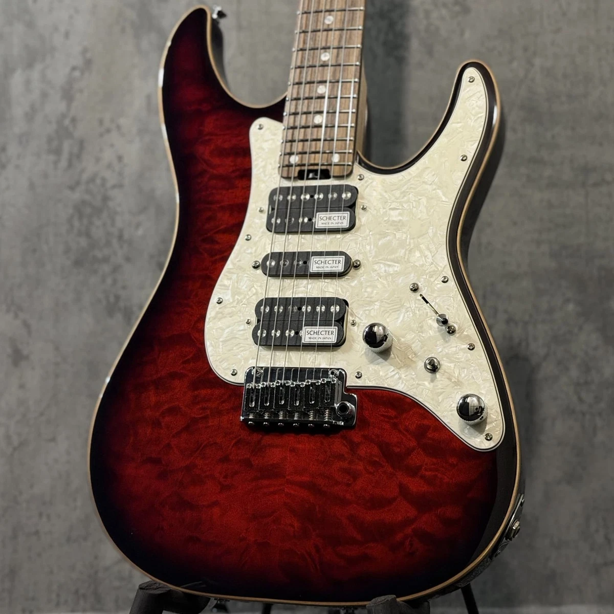 Red Schecter 6 String Electric Guitars for sale | eBay