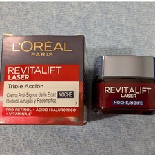L'Oreal Paris Revitalift Láser Triple Acción Crema de Noche 50 ml Noche Antienvejecimiento