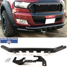 Front Bumper City Bar Spoiler Nudge Bull Bar Black Fits Ford Ranger 09/2015-2022