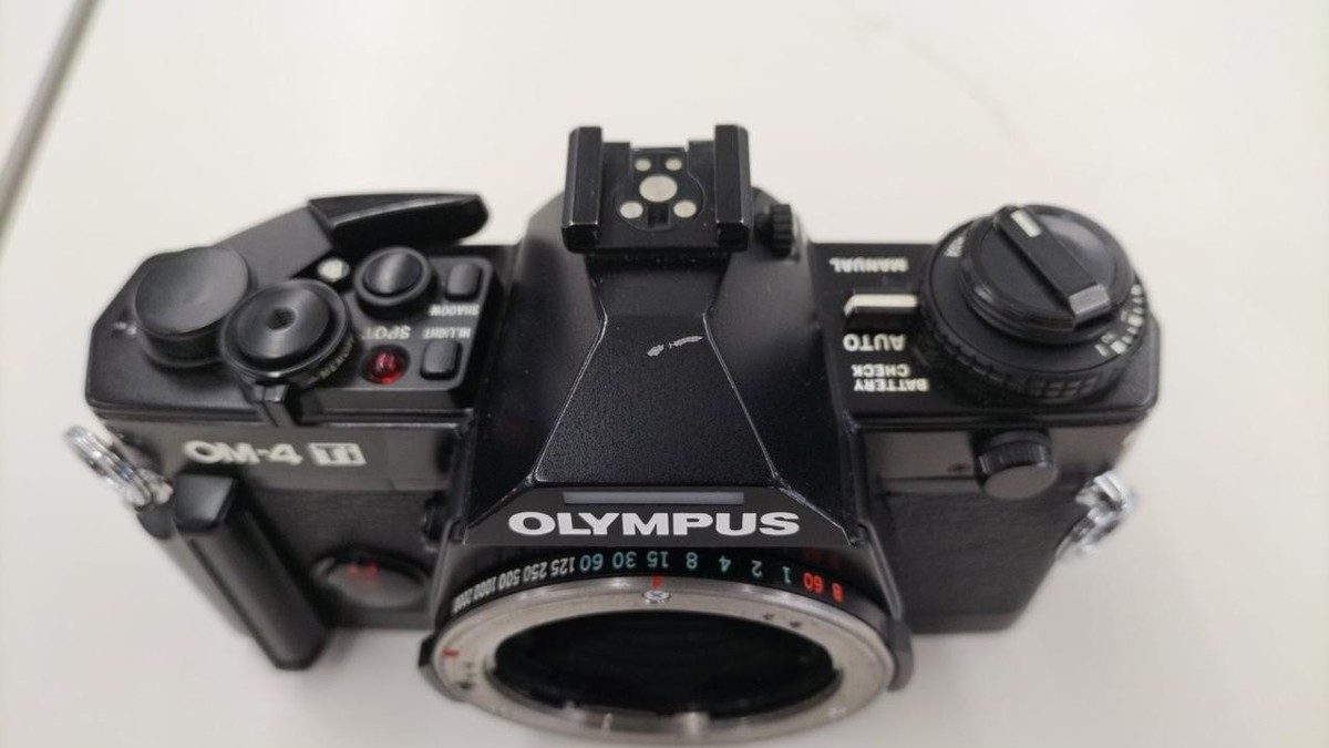 Olympus OM-4 Ti Film SLR Camera Titanium Body Used From Japan | eBay