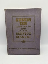Austin Ten Saloon and Van Series G.S.I. & G.V.I. Service Manual March 1951
