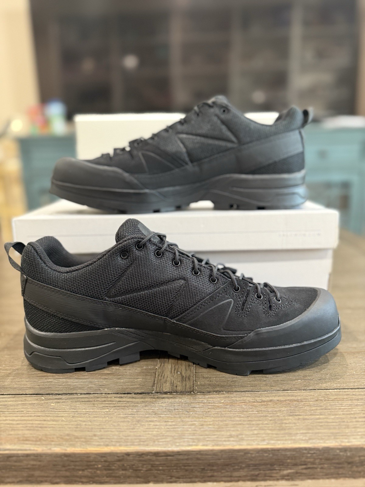 Stivali Salomon MM6 Maison Margiela x x ALP neri taglia 11