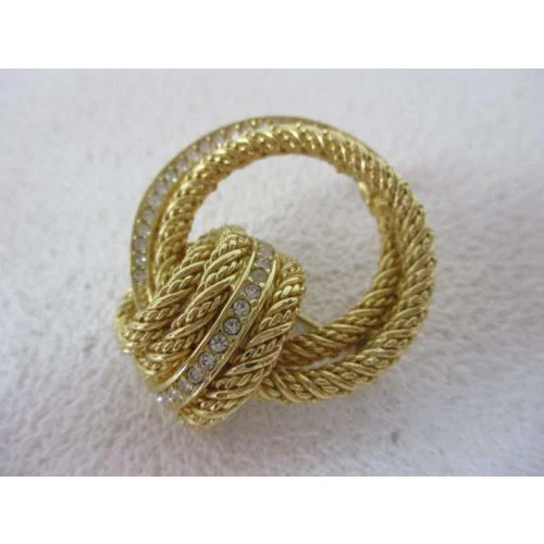 broche occasion japon,CHRISTIAN DIOR CHRISTIAN DIOR état doré B