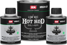 SEM HR020-LV Low VOC Hot Rod Matte Topcoat Silver Kit (1.5 Quart)