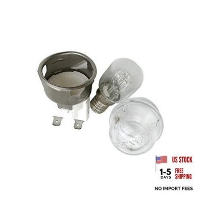 E14 High Temperature Resistance 500 Degrees 250V 25W Oven Lamp, Round Head