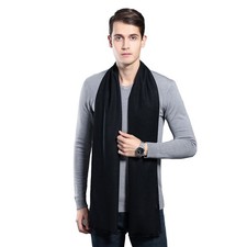 Mens Scarves Winter Warm Fashion Formal Classic Long Soft Scarf for Men Holid...