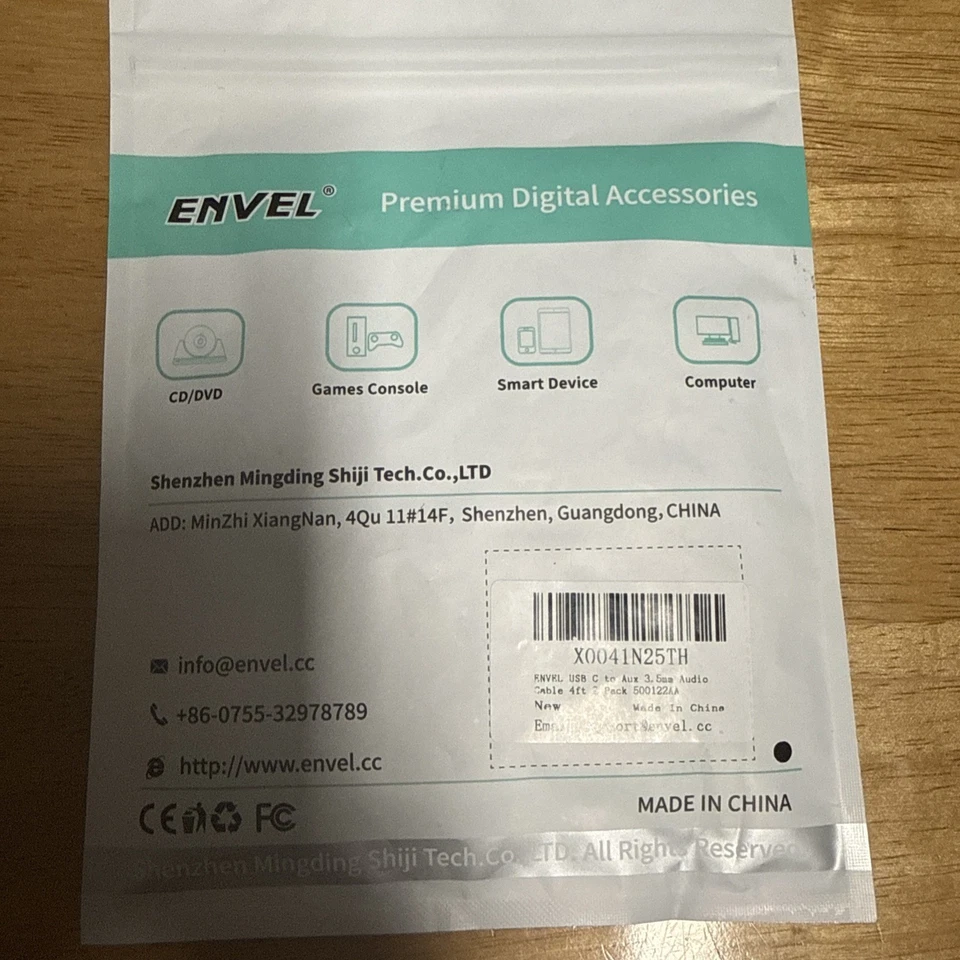 Cable adaptador de auriculares auxiliar universal USB tipo C a 3,5 mm conector 2x Foto 2 de 4