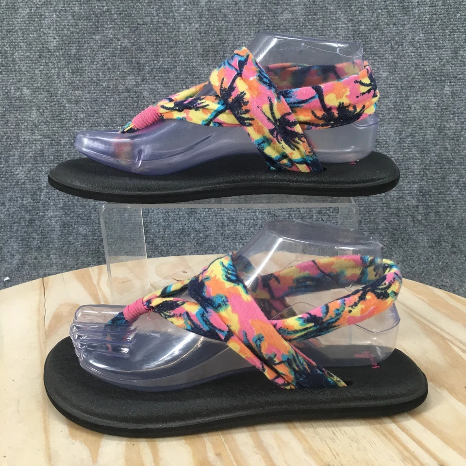 Sandalias Sanuk para mujer 7 Yoga Sling informales chanclas tie dye multicolor Foto 2 de 4