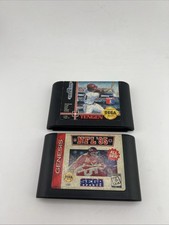 Vintage Sega Genesis 1995 NFL ‘95 & RBI Baseball 4 Cartridges Only