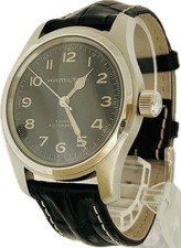 Hamilton Khaki Field Murph H706050 Black 42mm Auto Mens Watch Excellent A6166