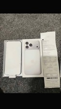 Apple iPhone 17 Pro Max 51B Silver Unlocked Dual SIM 5G Box