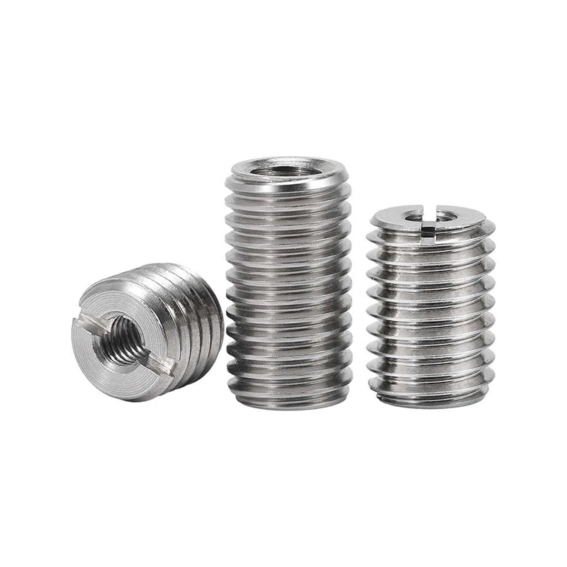 M2-M2.5 Sleeve Thread Adapters 304 Stainless Steel Threaded Inserts Screw - Image 2 of 4