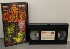 The Evil Dead VHS Video Tape PAL  Sam Raimi Horror Film Movie 