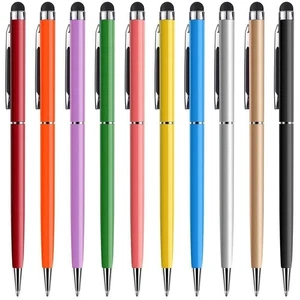10pcs Stylus stylo tactile capacitif pour IPad Air Mini iPhone Samsung Comprimé