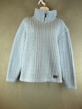 Lowe Alpine Pullover Womens Large Blue Fleece Textured Pullover Jacket Germany