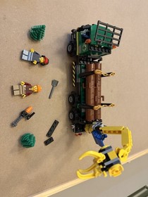 Lego City 60059 Logging Truck Used