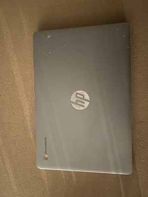 HP Chromebook 15 Laptop Silver 14A-NA0010NR Good Condition+Charger+W/less Mouse 