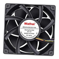 12038 120mm x 38mm PWM Computer PC Case Fans 5300rpm High 120x38mm 12V Ball 4P