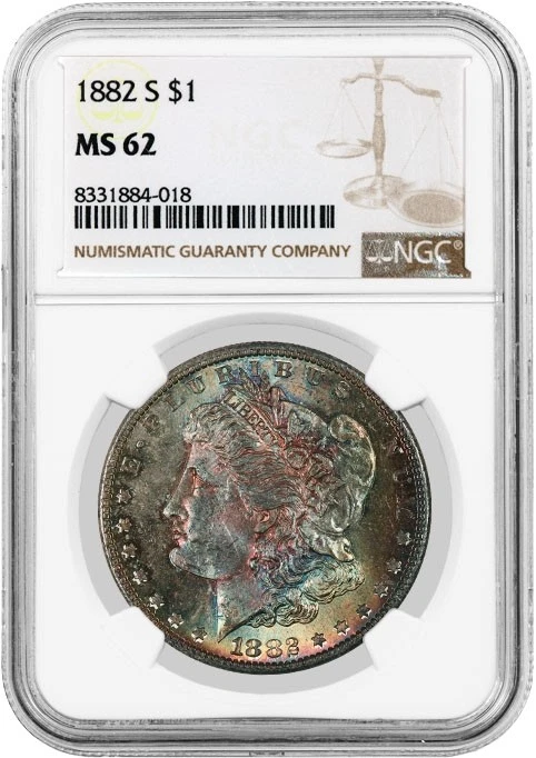1882 Year Silver Morgan US Dollars for sale | eBay