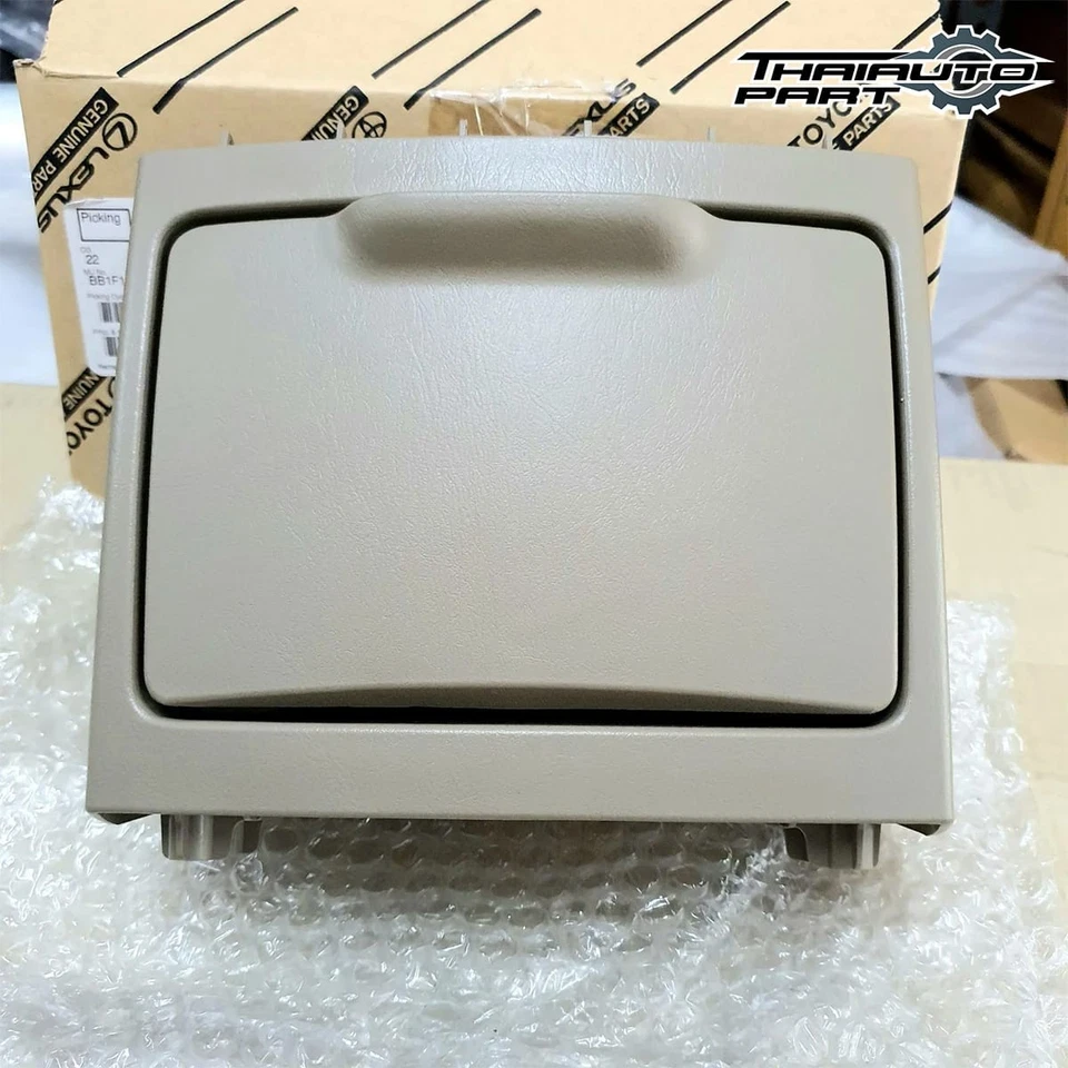 Portavasos consola trasera beige para Toyota Hilux SR5 MK7 Fortuner GGN50 05-14 OEM Foto 2 de 4