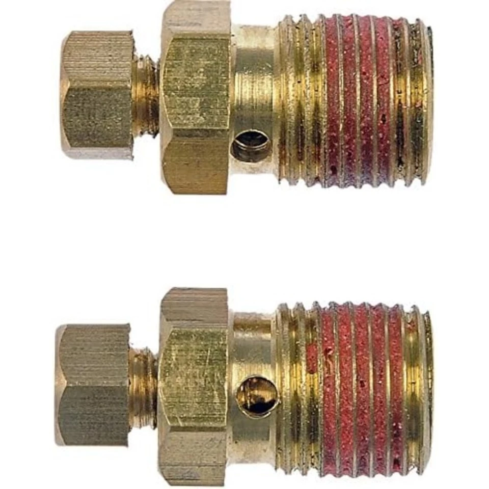 Juego de 2 tornillos de purga de refrigerante Dorman 902-112 para Chevy Olds Le Sabre SaVana par Foto 2 de 2