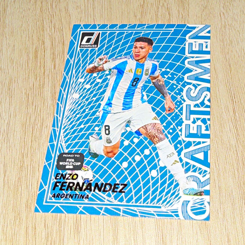 Panini Donruss Craftsmen Enzo Fernández Argentina 2025-26 #16