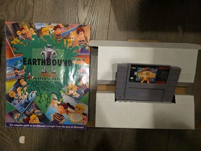 EarthBound w/ Player's Guide (Super Nintendo Snes, 1995) One Missing Sticker