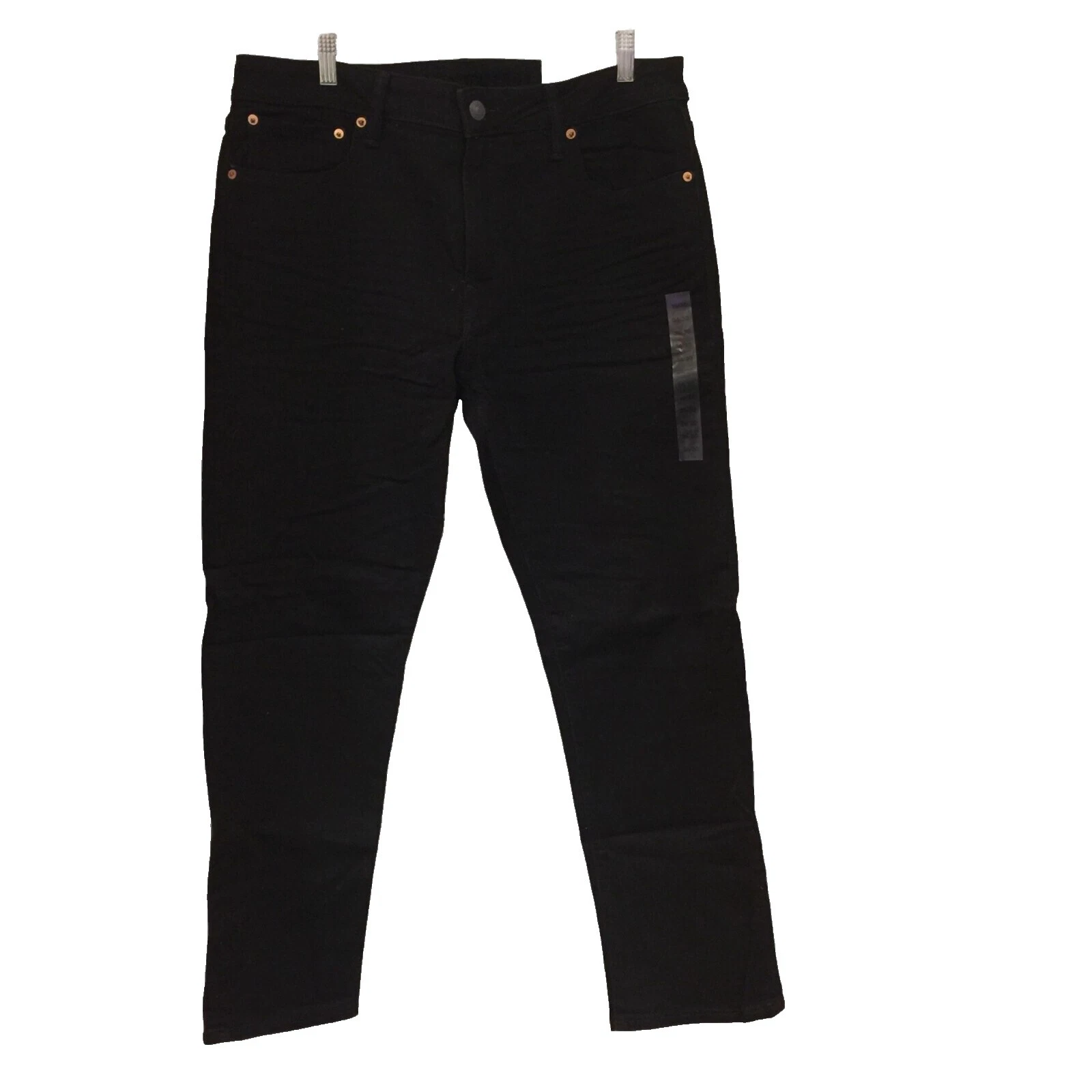 Cotton Black Regular Size Jeans for Men