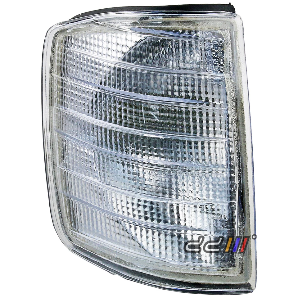 Lámpara de luz de esquina delantera derecha transparente para Mercedes-Benz W201 190E 190D 1982-1993 Foto 4 de 4