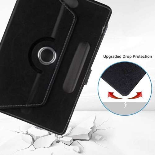 Universal Leather Case Cover Flip Stand Wallet For 7In Pad Tablet I0A1