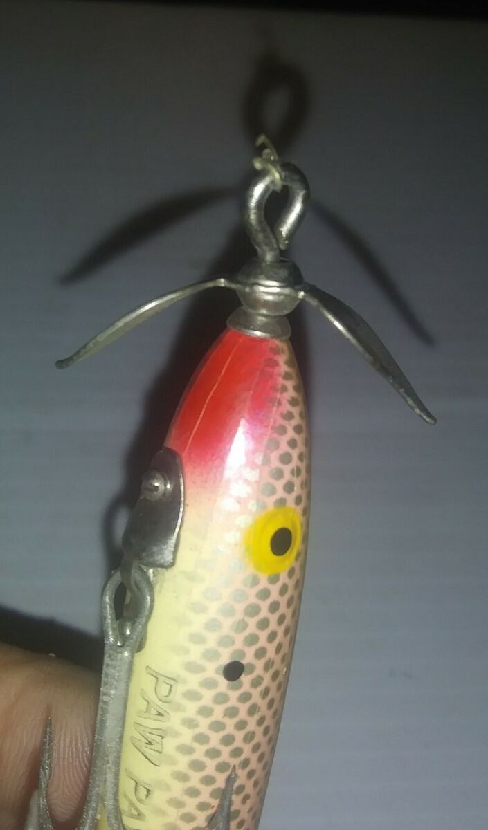 Vintage Paw Paw Lure, Creek Chub, Moonlight Bait, Antique Vintage Paw Paw Lure, Creek Chub, Moonlight Bait, Antique