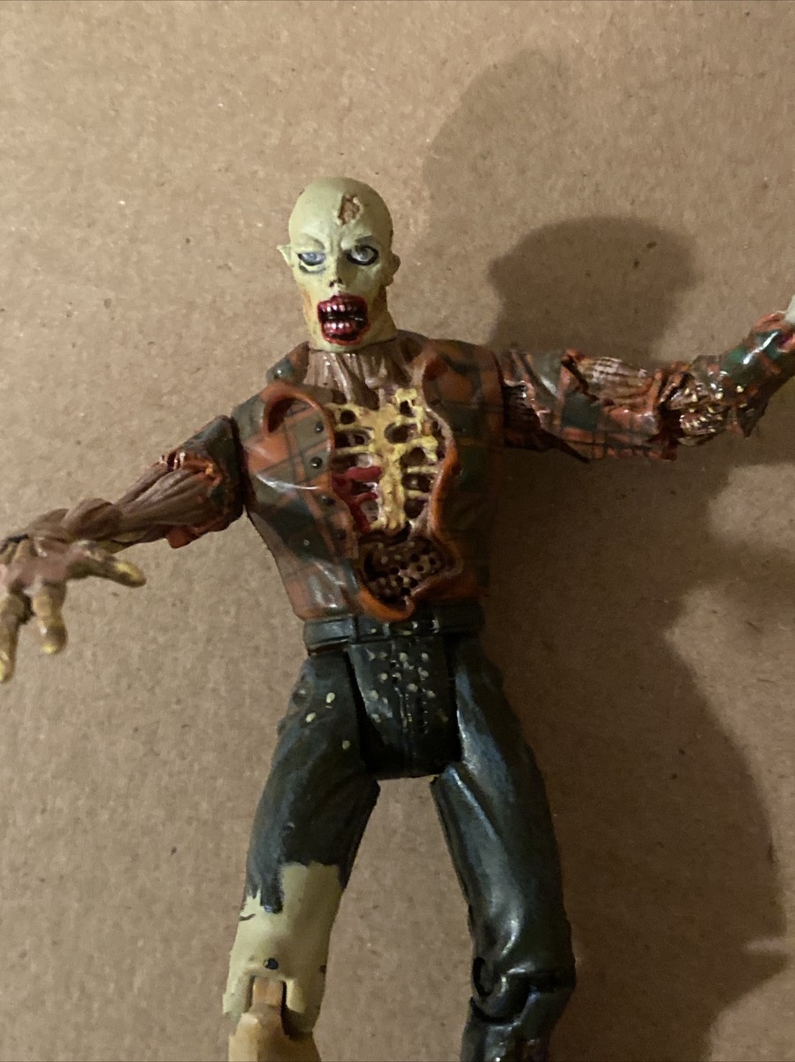 Vintage 1999 Resident Evil Tear Apart Zombie 5” Figure Toybiz From