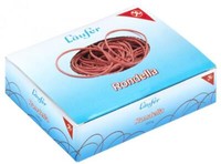 Läufer Gummiringe Rondella Im Karton, Rot, 100 Mm, 100 G