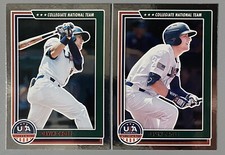 Two 2022 Panini Stars & Stripes Gavin Cross Ruby Red #7, Silver Foil #44 USA
