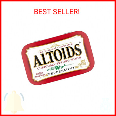 Altoids Peppermint Mints Single Pack, 1.76 ounce (Pack of 2)
