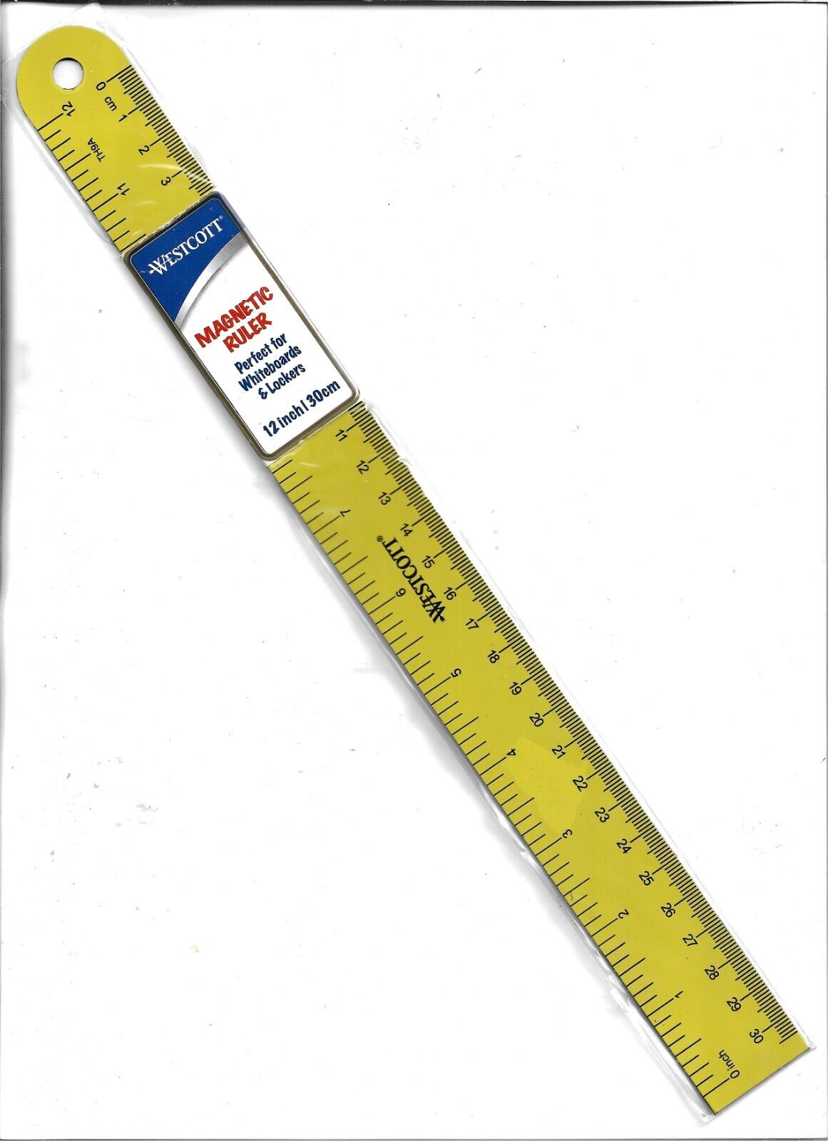 Westcott 12 Magnetic Ruler