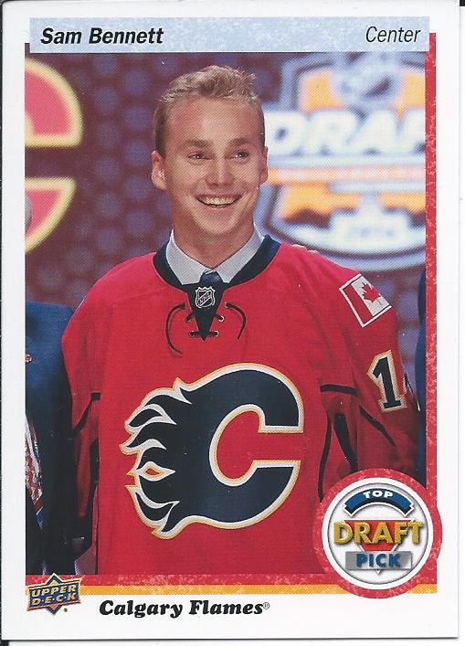 2016-17 Upper Deck NHL Top Draft Pick SAM BENNETT #DRAFT-4 Calgary Flames