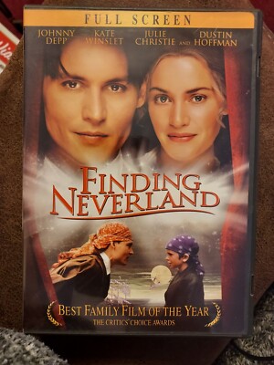 Finding Neverland DVD Widescreen Edition Johnny Depp Kate Winslet