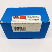 OREI, U2U-7 TRAVEL PLUG ADAPTER, 1 PLUG AND 2 USB DEVICES AT ONCE 3 IN 1 TYPE