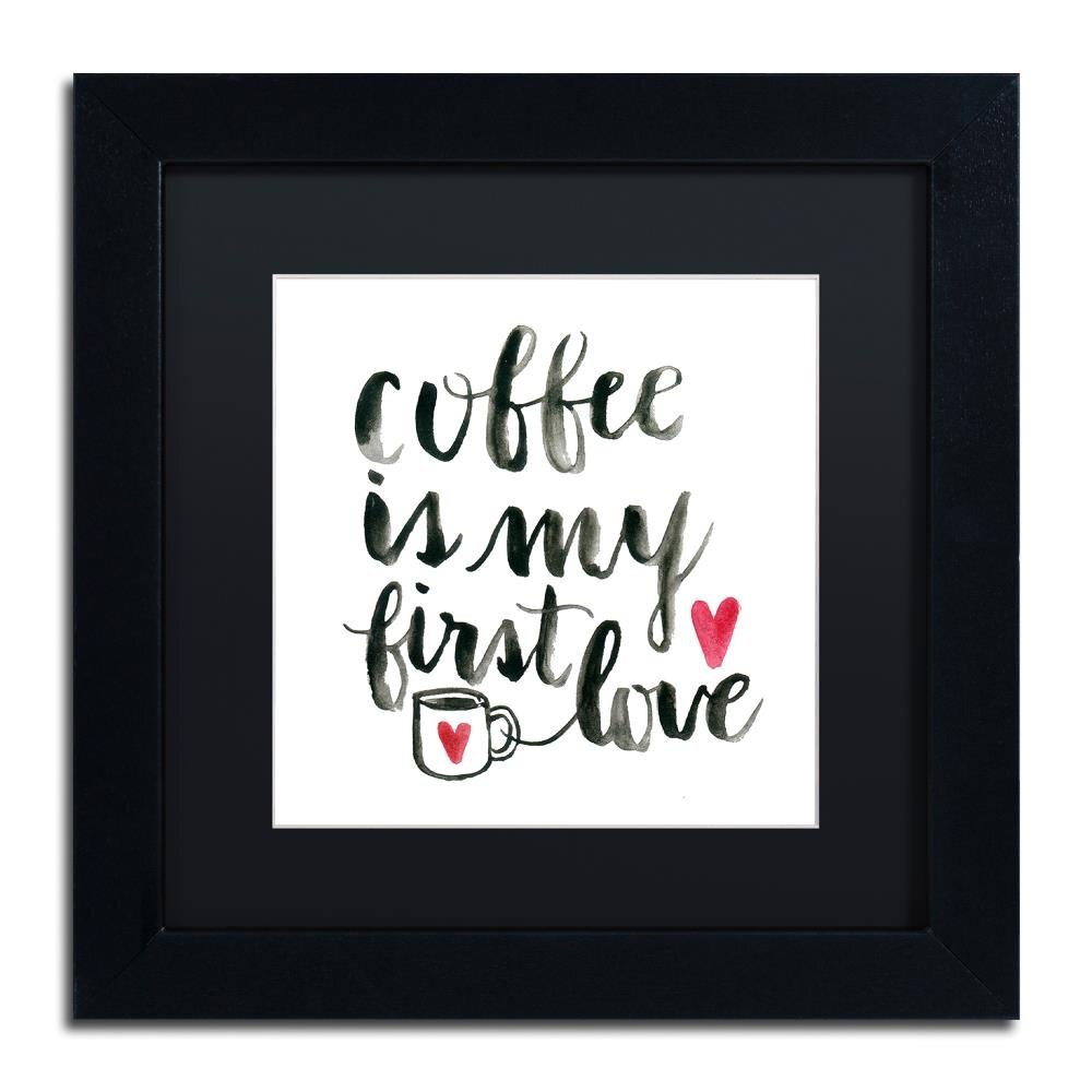 ALI5539-B1111BMF Coffee First Love, 11x11-Inch