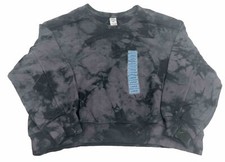 Member's Mark Size Large L Women's Gray Tie Dye Relaxed Sweatshirt