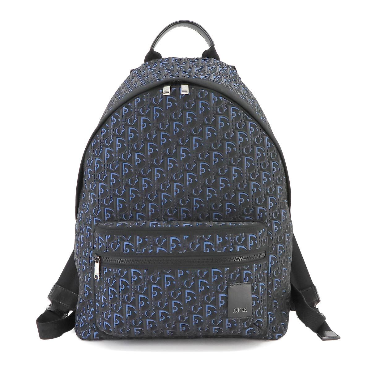 Men Backpack Christian Dior Oblique Backpack Christian Dior