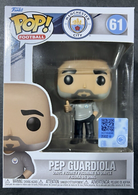 Funko POP! Football Manchester City Pep Guardiola #61 *Scratched Funko POP! Football Manchester City Pep Guardiola #61 *Scratched